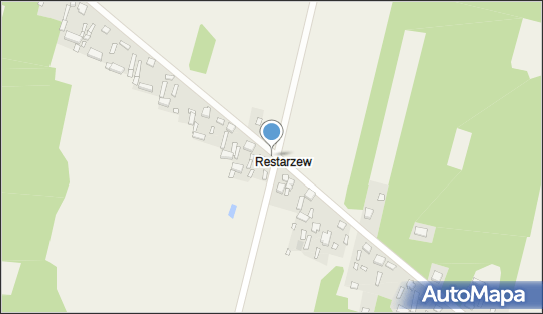 Kapliczka, Figura Świętych, Krzyż, Restarzew Środkowy 54 98-170 - Kapliczka, Figura Świętych, Krzyż