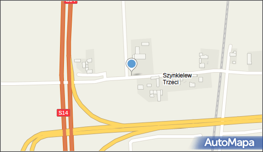 Kapliczka, Figura Świętych, Krzyż, Szynkielew, Szynkielew 95-200 - Kapliczka, Figura Świętych, Krzyż