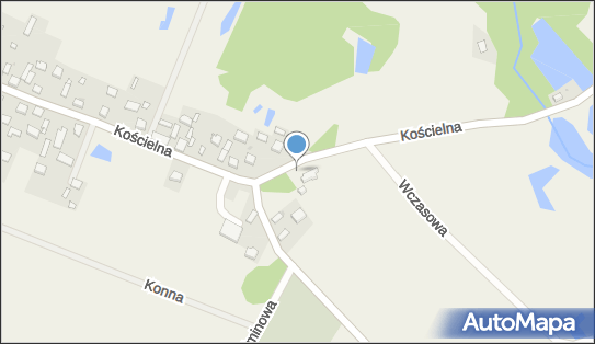 Kapliczka, Figura Świętych, Krzyż, Kościelna 28/29, Biała 95-001 - Kapliczka, Figura Świętych, Krzyż