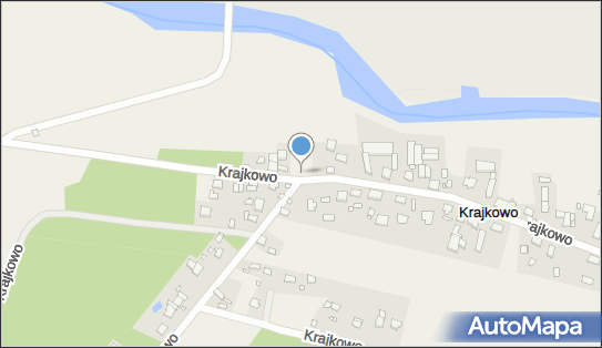 Kapliczka, Figura Świętych, Krzyż, Krajkowo 24, Krajkowo 62-050 - Kapliczka, Figura Świętych, Krzyż