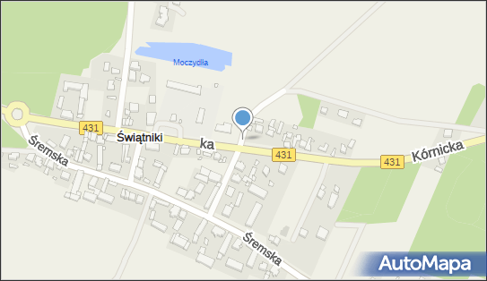 Kapliczka, Figura Świętych, Krzyż, Kórnicka431 9, Świątniki 62-022 - Kapliczka, Figura Świętych, Krzyż