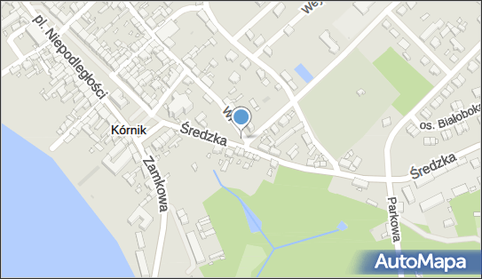 Kapliczka, Figura Świętych, Krzyż, Średzka 6, Kórnik 62-035 - Kapliczka, Figura Świętych, Krzyż
