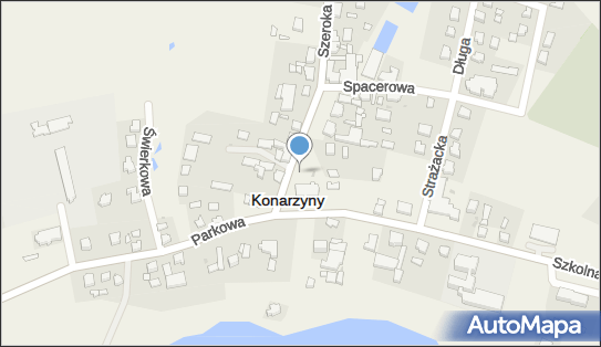 Kapliczka, Figura Świętych, Krzyż, Szeroka 2a, Konarzyny 89-607 - Kapliczka, Figura Świętych, Krzyż