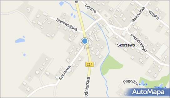 Kapliczka, Figura Świętych, Krzyż, Sportowa 2, Skorzewo 83-400 - Kapliczka, Figura Świętych, Krzyż