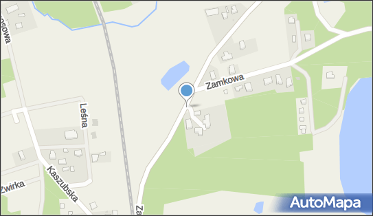 Kapliczka, Figura Świętych, Krzyż, Zamkowa 5 83-342 - Kapliczka, Figura Świętych, Krzyż