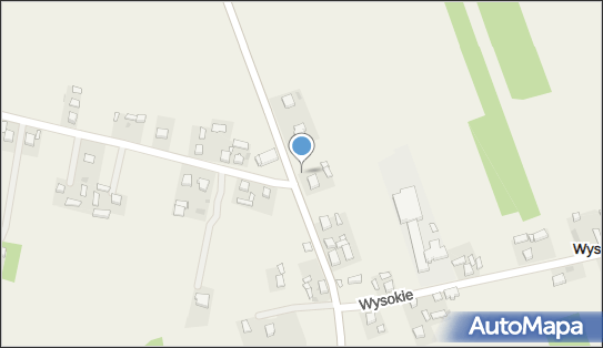 Kapliczka, Figura Świętych, Krzyż, Wysokie 49, Wysokie 62-511 - Kapliczka, Figura Świętych, Krzyż