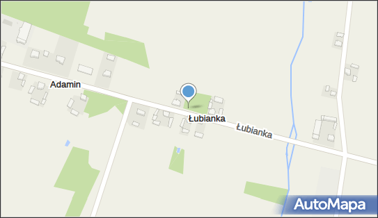 Kapliczka, Figura Świętych, Krzyż, Łubianka 38, Łubianka 62-641 - Kapliczka, Figura Świętych, Krzyż