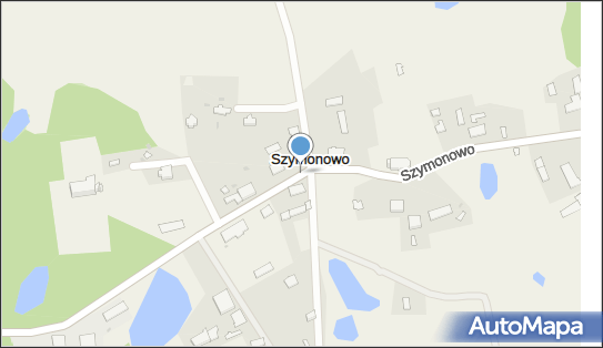 Kapliczka, Figura Świętych, Krzyż, Szymonowo 19, Szymonowo 14-330 - Kapliczka, Figura Świętych, Krzyż