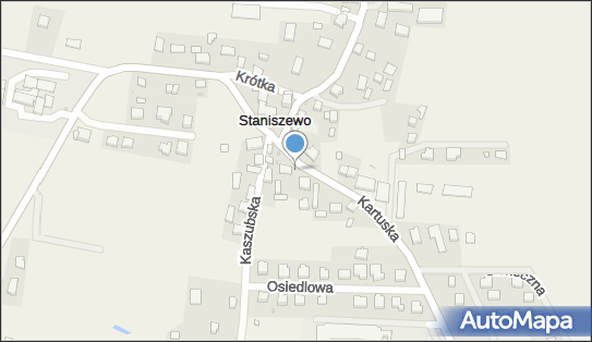 Kapliczka, Figura Świętych, Krzyż, Kartuska 17, Staniszewo 83-328 - Kapliczka, Figura Świętych, Krzyż