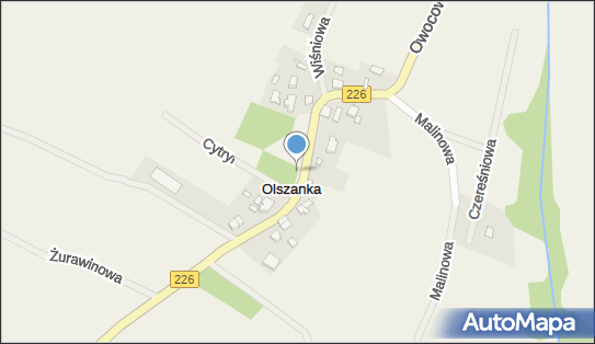 Kapliczka, Figura Świętych, Krzyż, Owocowa226 17, Olszanka 83-041 - Kapliczka, Figura Świętych, Krzyż