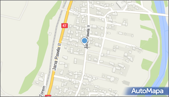 Kapliczka, Figura Świętych, Krzyż, Jana Pawła II 157 34-425 - Kapliczka, Figura Świętych, Krzyż