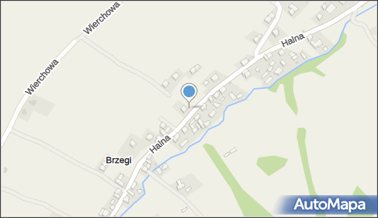 Kapliczka, Figura Świętych, Krzyż, Halna 107, Brzegi 34-532 - Kapliczka, Figura Świętych, Krzyż