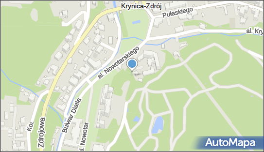 Kapliczka, Figura Świętych, Krzyż, Bulwar Dietla 3/2 33-380 - Kapliczka, Figura Świętych, Krzyż