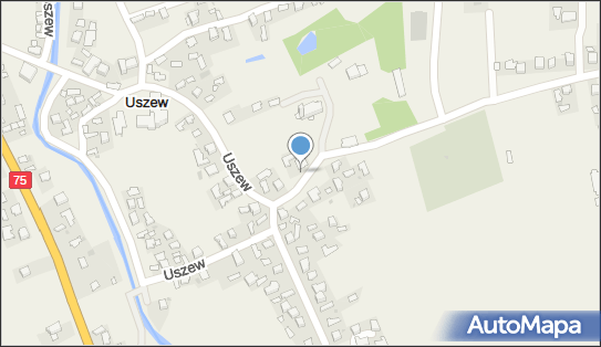 Kapliczka, Figura Świętych, Krzyż, Uszew 100, Uszew 32-865 - Kapliczka, Figura Świętych, Krzyż