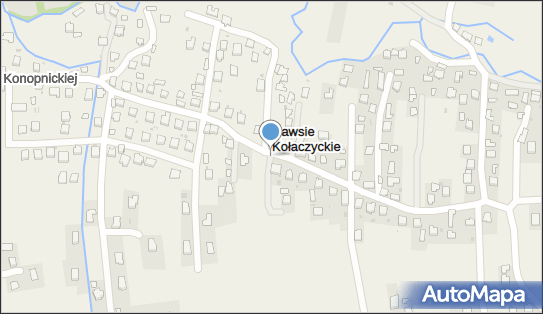 Kapliczka, Figura Świętych, Krzyż, Nawsie Kołaczyckie 294B 38-213 - Kapliczka, Figura Świętych, Krzyż