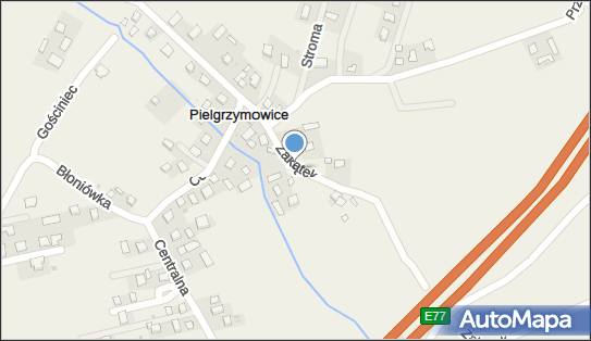 Kapliczka, Figura Świętych, Krzyż, Zakątek 6, Pielgrzymowice 32-091 - Kapliczka, Figura Świętych, Krzyż