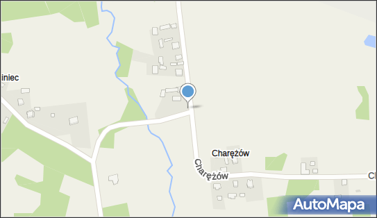 Kapliczka, Figura Świętych, Krzyż, Charężów 7, Podpolichno 26-060 - Kapliczka, Figura Świętych, Krzyż