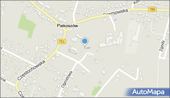 Kapliczka, Figura Świętych, Krzyż, Ogrodowa 1, Piekoszów 26-065 - Kapliczka, Figura Świętych, Krzyż