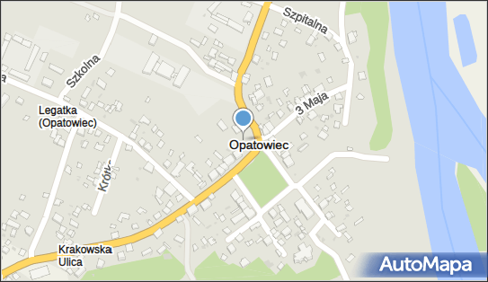 Kapliczka, Figura Świętych, Krzyż, Rynek 8, Opatowiec 28-520 - Kapliczka, Figura Świętych, Krzyż