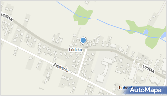 Kapliczka, Figura Świętych, Krzyż, Łódzka 29, Lubochnia 97-217 - Kapliczka, Figura Świętych, Krzyż