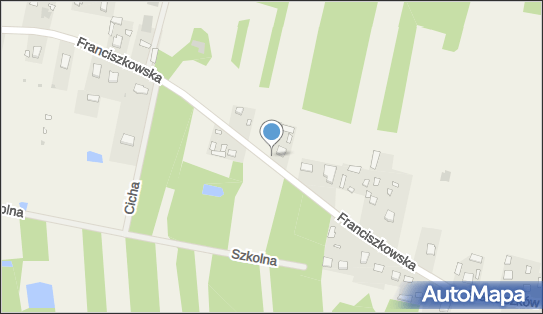 Kapliczka, Figura Świętych, Krzyż, Franciszkowska 27, Wolanów 26-625 - Kapliczka, Figura Świętych, Krzyż