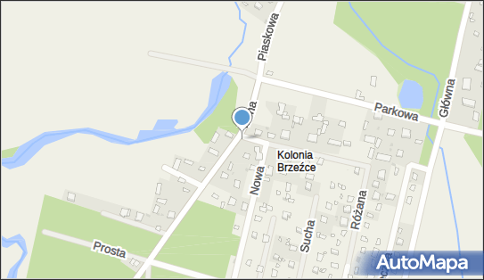 Kapliczka, Figura Świętych, Krzyż, Dojazdowa 2, Brzeźce 26-800 - Kapliczka, Figura Świętych, Krzyż