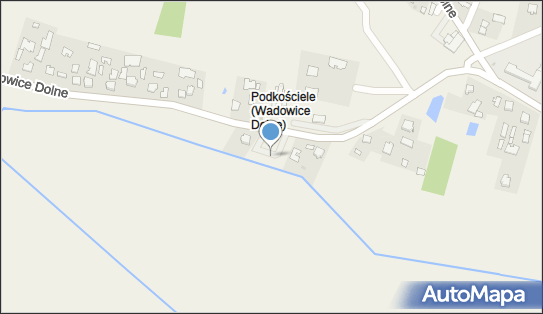 Kapliczka, Figura Świętych, Krzyż, Wadowice Dolne 153a 39-308 - Kapliczka, Figura Świętych, Krzyż