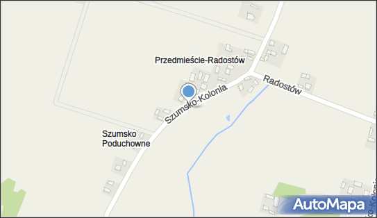 Kapliczka, Figura Świętych, Krzyż, Szumsko-Kolonia 12A 26-035 - Kapliczka, Figura Świętych, Krzyż