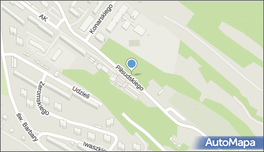 Kapliczka, Figura Świętych, Krzyż, Piłsudskiego Józefa, marsz. 39-100 - Kapliczka, Figura Świętych, Krzyż