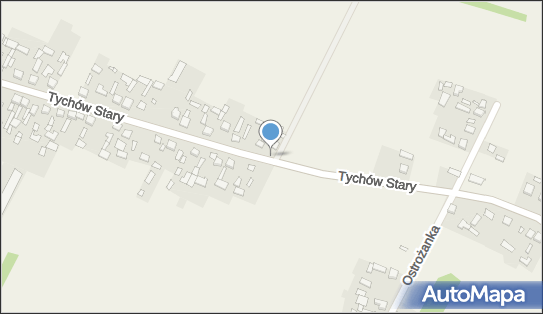 Kapliczka, Figura Świętych, Krzyż, Tychów Stary 141 27-220 - Kapliczka, Figura Świętych, Krzyż