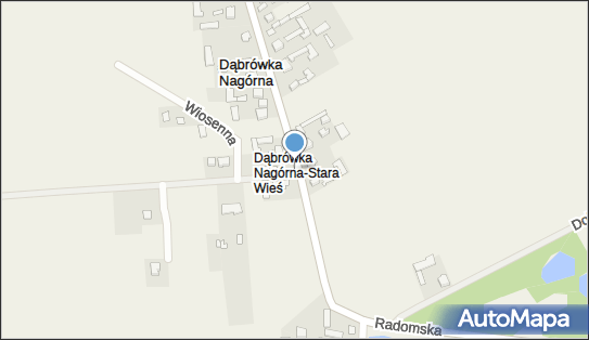 Kapliczka, Figura Świętych, Krzyż, Radomska 32, Dąbrówka Nagórna 26-652 - Kapliczka, Figura Świętych, Krzyż