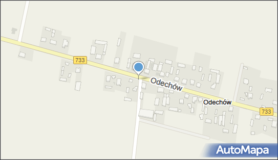 Kapliczka, Figura Świętych, Krzyż, Odechów 46, Odechów 26-640 - Kapliczka, Figura Świętych, Krzyż