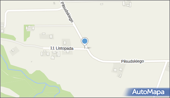 Kapliczka, Figura Świętych, Krzyż, 11 Listopada, Górzno 08-404 - Kapliczka, Figura Świętych, Krzyż