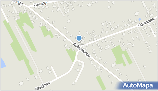 Kapliczka, Figura Świętych, Krzyż, Sobieskiego 13, Garwolin 08-400 - Kapliczka, Figura Świętych, Krzyż