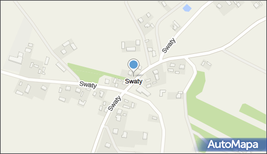 Kapliczka, Figura Świętych, Krzyż, Swaty 189a, Swaty 08-500 - Kapliczka, Figura Świętych, Krzyż