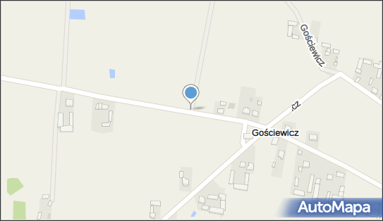 Kapliczka, Figura Świętych, Krzyż, Gościewicz, Gościewicz 08-412 - Kapliczka, Figura Świętych, Krzyż