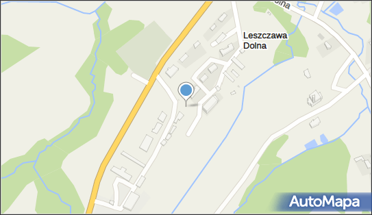 Kapliczka, Figura Świętych, Krzyż, Leszczawa Dolna - Kapliczka, Figura Świętych, Krzyż