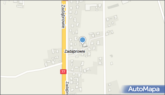 Kapliczka, Figura Świętych, Krzyż, Zadąbrowie 29, Zadąbrowie 37-716 - Kapliczka, Figura Świętych, Krzyż