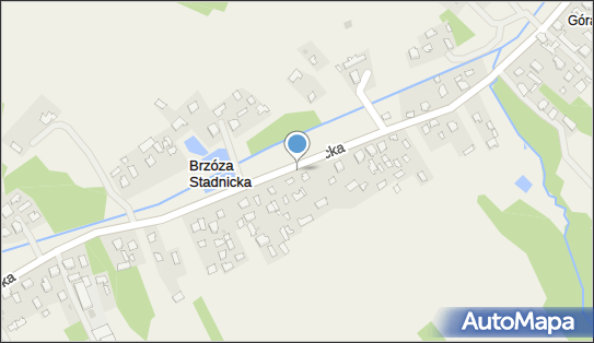 Kapliczka, Figura Świętych, Krzyż, Brzóza Stadnicka 54 37-110 - Kapliczka, Figura Świętych, Krzyż