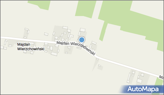 Kapliczka, Figura Świętych, Krzyż, Majdan Wierzchowiński 26 22-335 - Kapliczka, Figura Świętych, Krzyż