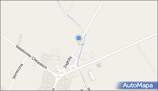 Kapliczka, Figura Świętych, Krzyż, Zagłoby Jana Onufrego 21-412 - Kapliczka, Figura Świętych, Krzyż