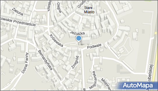 Kapliczka, Figura Świętych, Krzyż, Królewska 19, Lublin 20-109 - Kapliczka, Figura Świętych, Krzyż