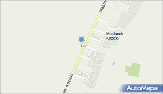 Kapliczka, Figura Świętych, Krzyż, Majdanek Kozicki 21-050 - Kapliczka, Figura Świętych, Krzyż