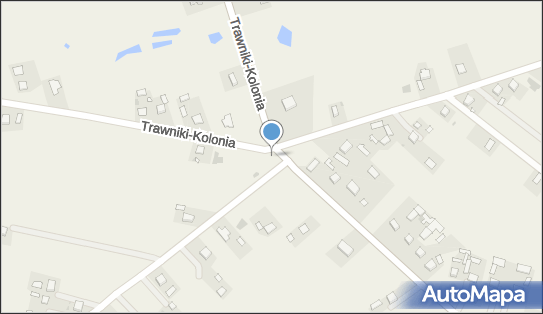 Kapliczka, Figura Świętych, Krzyż, Trawniki-Kolonia 64b 21-044 - Kapliczka, Figura Świętych, Krzyż