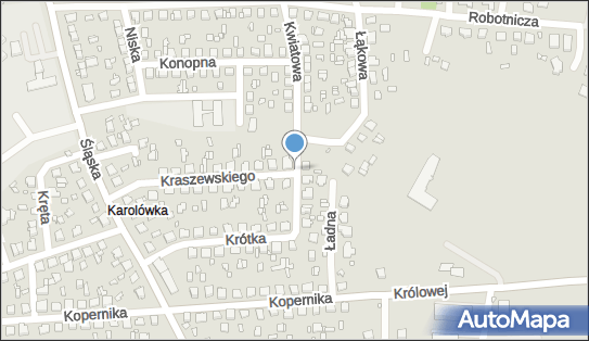 Kapliczka, Figura Świętych, Krzyż, Kwiatowa 7, Zamość 22-400 - Kapliczka, Figura Świętych, Krzyż