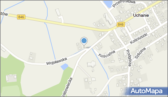 Kapliczka, Figura Świętych, Krzyż, Wojsławska 3, Uchanie 22-510 - Kapliczka, Figura Świętych, Krzyż