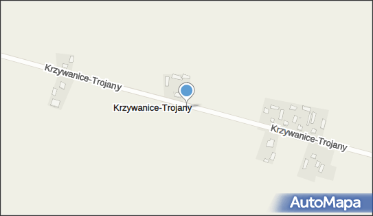 Kapliczka, Figura Świętych, Krzyż, Krzywanice-Trojany 9 09-440 - Kapliczka, Figura Świętych, Krzyż