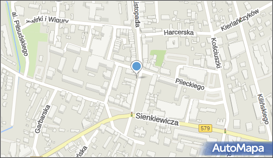 Kapliczka, Figura Świętych, Krzyż, Plac Wolności 14 05-825 - Kapliczka, Figura Świętych, Krzyż