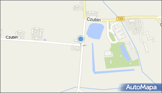 Kapliczka, Figura Świętych, Krzyż, Czubin 6B, Czubin 05-840 - Kapliczka, Figura Świętych, Krzyż