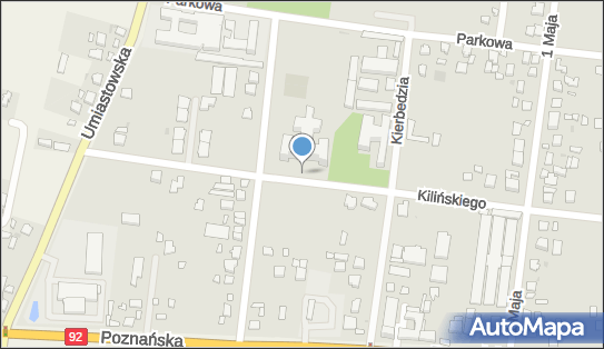 Kapliczka, Figura Świętych, Krzyż, Kilińskiego Jana, płk. 20 05-850 - Kapliczka, Figura Świętych, Krzyż